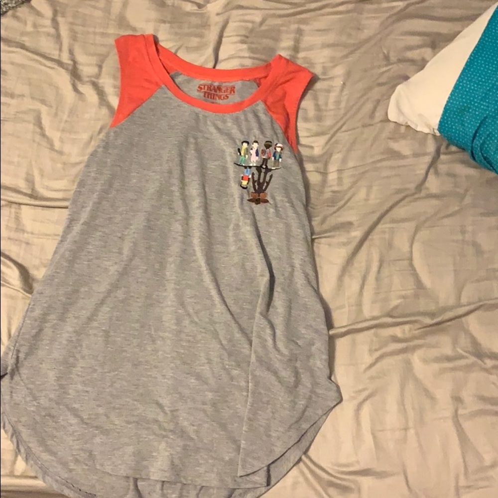 Medium Stranger Things tank top